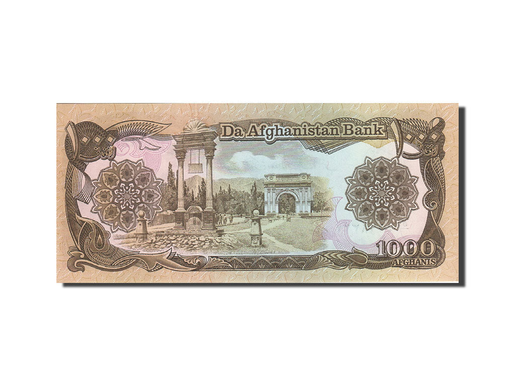 Banknote, Afghanistan, 1000 Afghanis, 1979, 1979-1991, KM:61a, UNC(65-70)