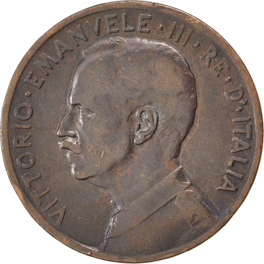 Coin, Italy, Vittorio Emanuele III, 5 Centesimi, 1912, Rome, VF(20-25), Bronze