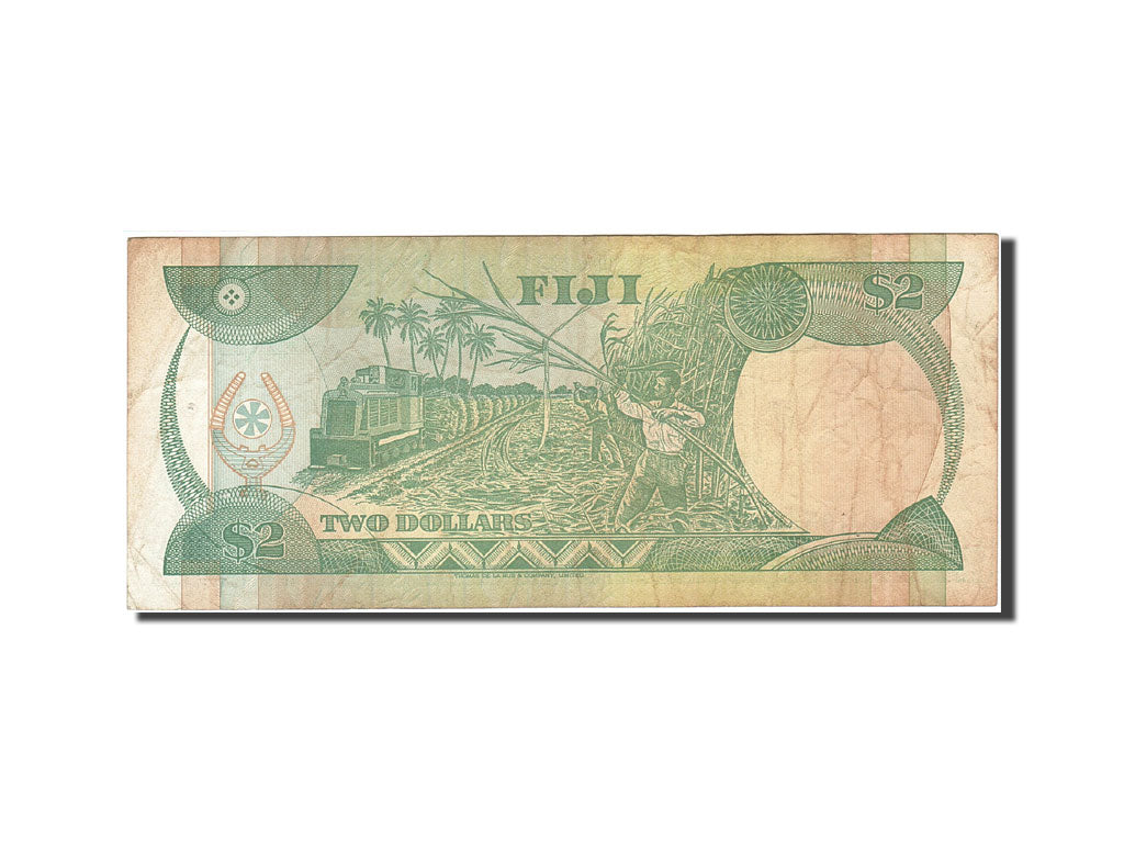 Fiji, 2 Dollars, 1987-1988, KM:87a, VF(30-35)