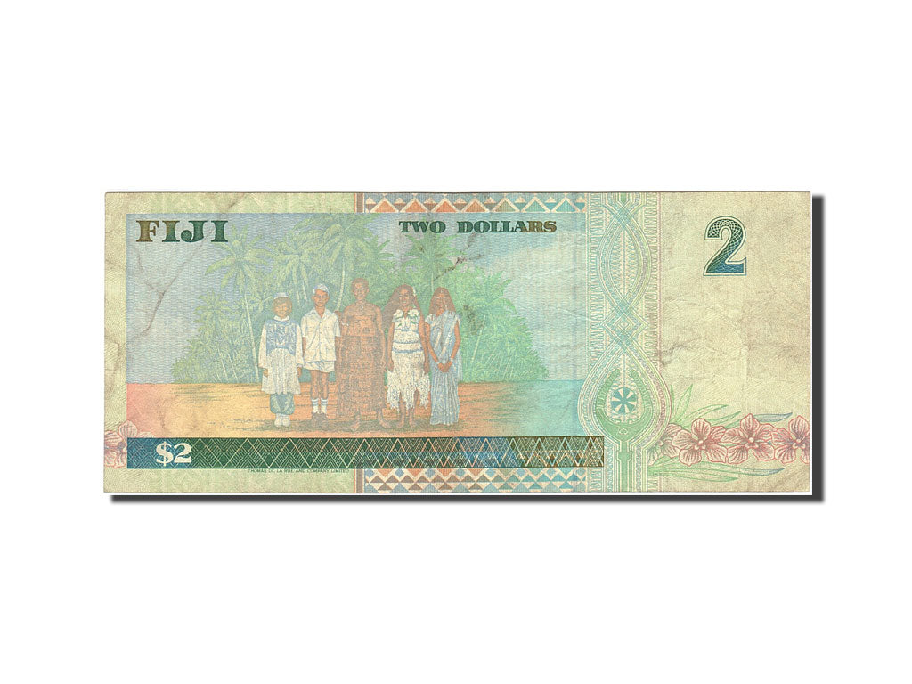 Fiji, 2 Dollars, 2002, KM:104a, EF(40-45)