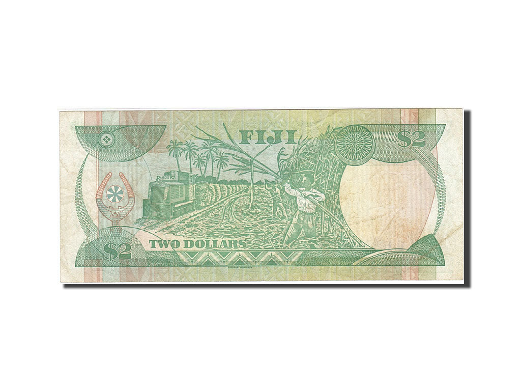 Fiji, 2 Dollars, 1987-1988, KM:87a, VF(20-25)