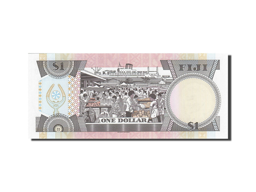 Fiji, 1 Dollar, 1987-1988, KM:86a, UNC(65-70)