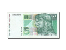 Croatia, 5 Kuna, 1993, 1993-10-31, KM:28a, EF(40-45)