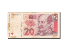 Croazia, 20 Kuna, 1993, KM:30a, 1993, MB