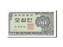 Banknote, South Korea, 50 Jeon, 1962, 1962, KM:29a, UNC(65-70)