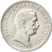 ITALY, Lira, 1917, Rome, KM #57, EF(40-45), Silver, 4.97
