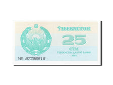 Banknote, Uzbekistan, 25 Sum, 1992, 1992, KM:65a, UNC(65-70)