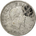 ITALY, 50 Centesimi, 1863, Milan, KM #4a.1, VF(20-25), Silver, 2.36