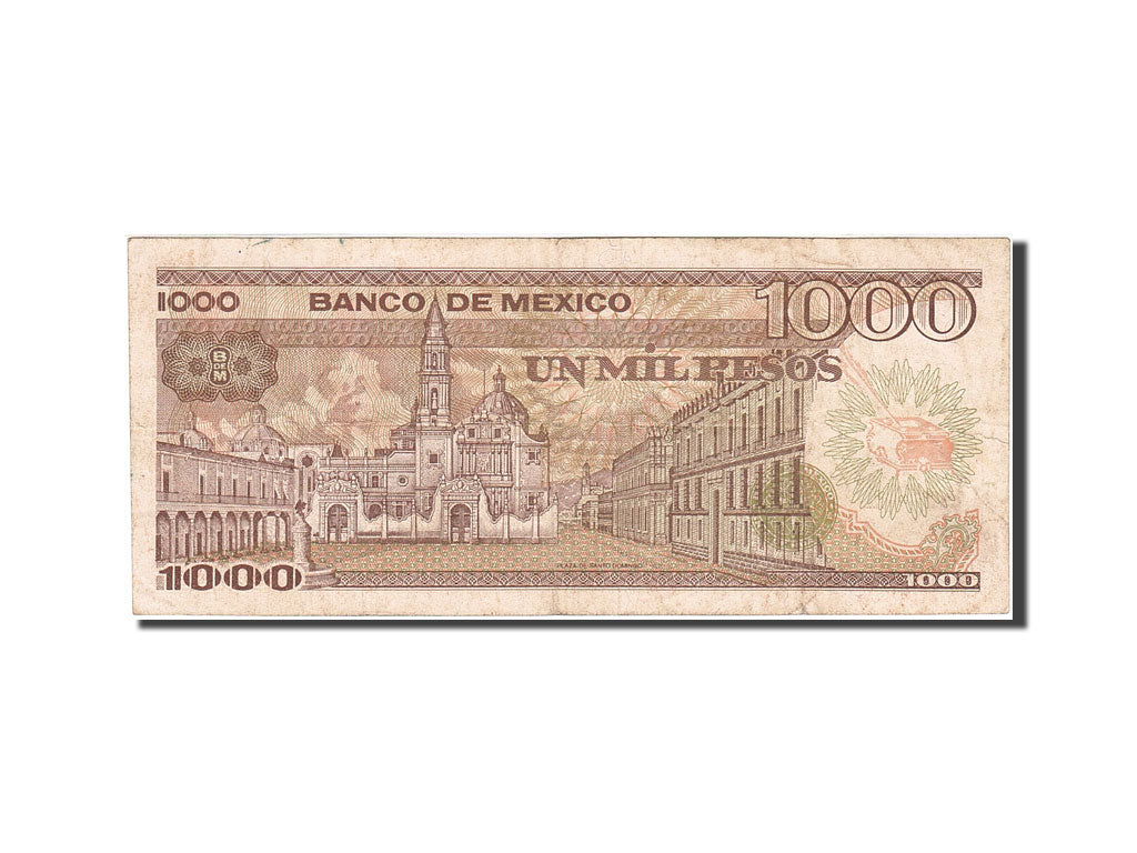 Banknote, Mexico, 1000 Pesos, 1983-1984, 1984-10-30, KM:81, VF(20-25)