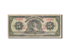 Geldschein, Mexiko, 5 Pesos, 1957-1961, 1963-04-24, KM:60h, S