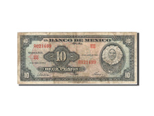 Billet, Mexique, 10 Pesos, 1954, 1963-04-24, KM:58j, TB
