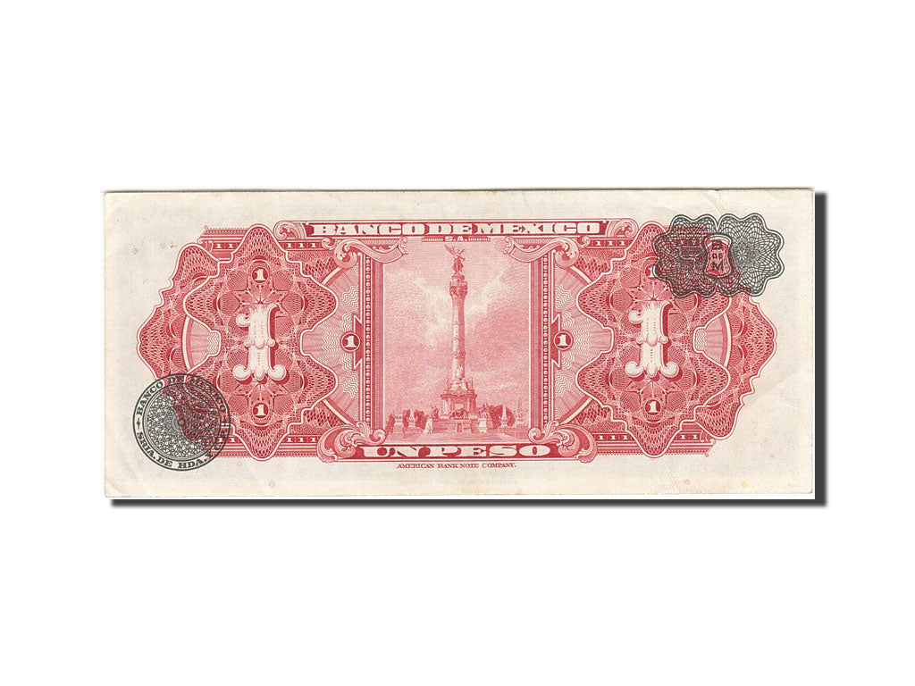 Billet, Mexique, 1 Peso, 1957-1961, 1967-05-10, KM:59j, SUP