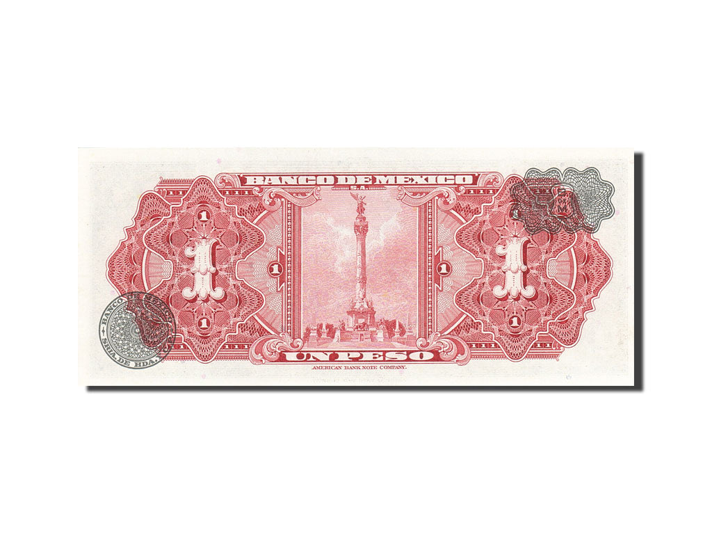 Banknote, Mexico, 1 Peso, 1957-1961, 1970-07-22, KM:59i, UNC(63)