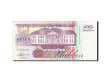 Banknote, Surinam, 100 Gulden, 1991-1997, 1991-07-09, KM:139a, VF(20-25)