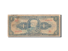 Brazil, 1 Cruzeiro, 1943-1944, KM:132a, VG(8-10)