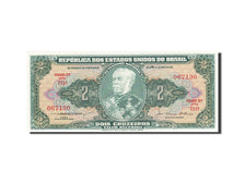 Brazil, 2 Cruzeiros, 1953-1960, KM:157Aa, UNC(64)