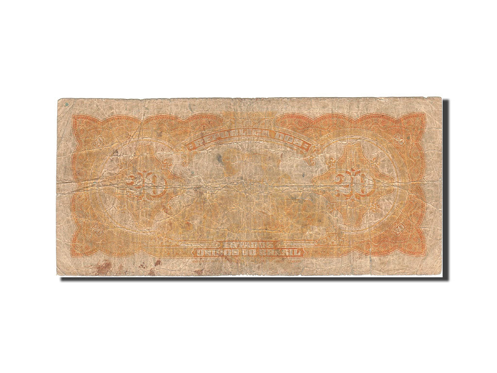 Brazil, 20 Mil Reis, 1891-1931, 1931, KM:48c, VG(8-10)