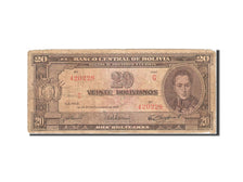 Billete, 20 Bolivianos, 1945, Bolivia, KM:140a, 1945-12-20, BC