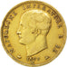 ITALIAN STATES, 40 Lire, 1809, Milan, KM #12, EF(40-45), Gold, 12.90