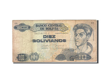 Bolivia, 10 Bolivianos, 1993, 1993, KM:210, B+