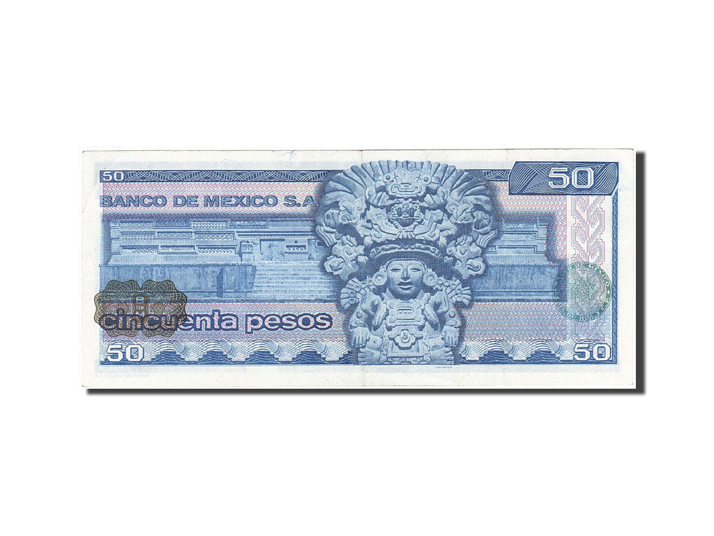 Banknote, Mexico, 50 Pesos, 1969-1974, 1973-07-18, KM:65a, AU(55-58)