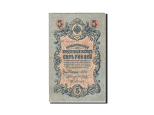 Banknote, Russia, 5 Rubles, 1905-1912, 1912-1917, KM:10b, EF(40-45)