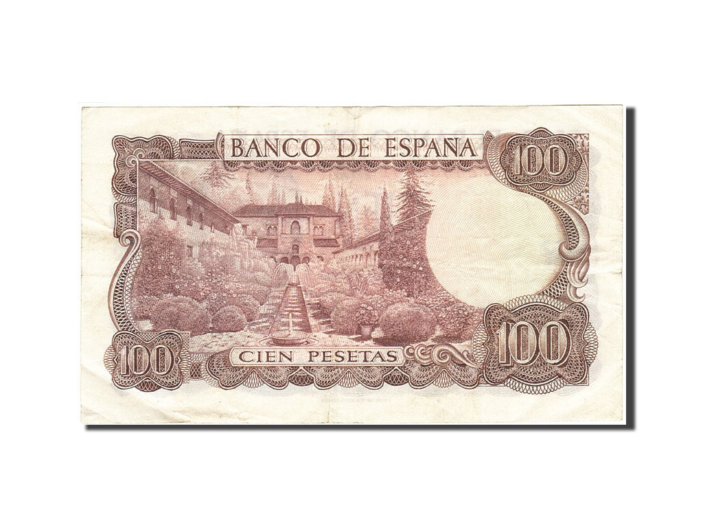 Banknote, Spain, 100 Pesetas, 1970-1971, 1970-11-17, KM:152a, VF(30-35)