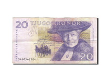 Banknote, Sweden, 20 Kronor, 1997, 2003-2005, KM:63b, VF(20-25)