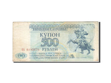 Billete, 500 Rublei, 1993-1994, Transnistria, KM:22, 1993, BC