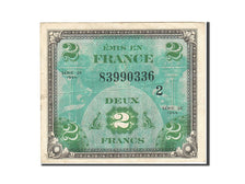 France, 2 Francs, 1944, 1944, KM:114a, TB+, Fayette:VF16.2