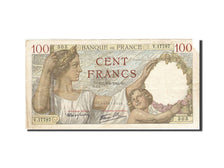 Billete, Francia, 100 Francs, 1939, 1942-01-29, BC, Fayette:26.44, KM:94