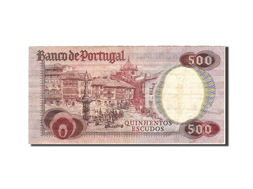 Banknote, Portugal, 500 Escudos, 1978-1979, 1979-10-04, KM:177a, EF(40-45)