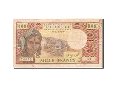 Djibouti, 1000 Francs, 1979-1984, KM:37a, VG(8-10)