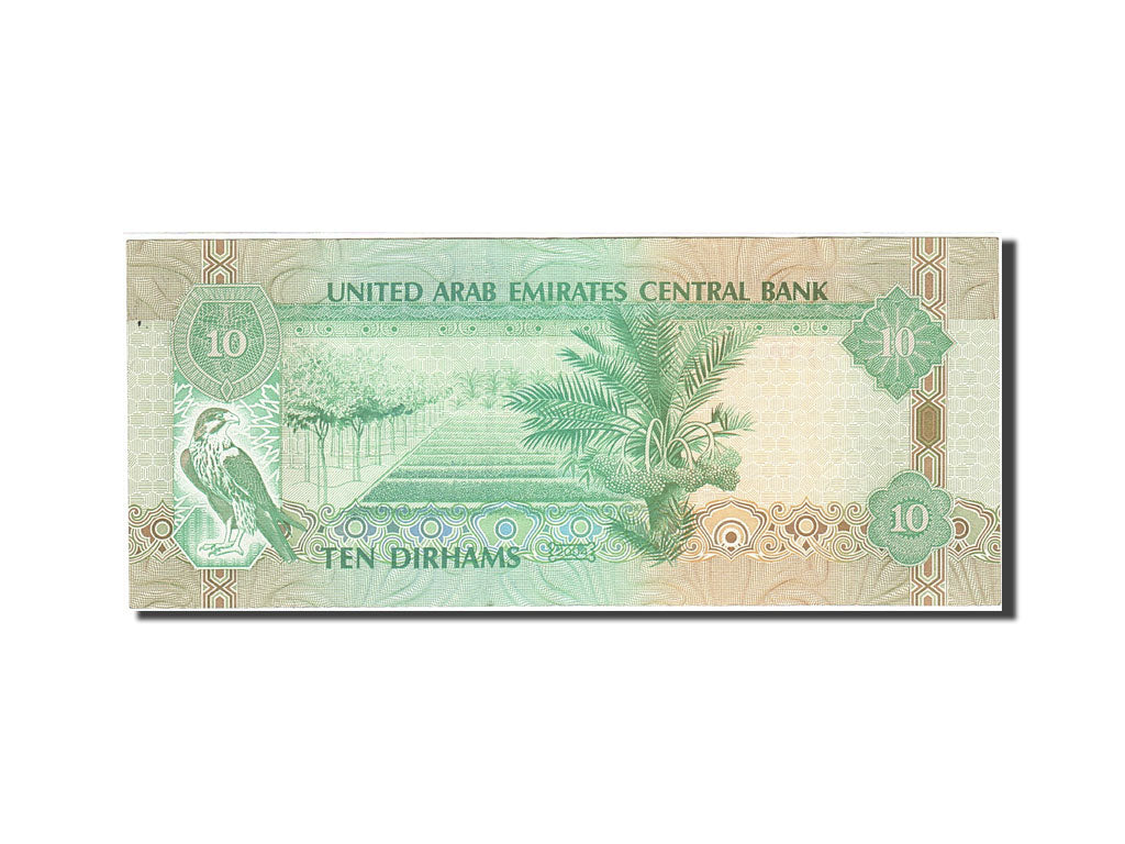 Banknote, United Arab Emirates, 10 Dirhams, 2003-2004, 2004, KM:27A, EF(40-45)