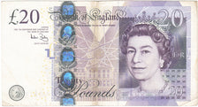 Gran Bretagna, 20 Pounds, 2002, KM:392a, 2006, BB