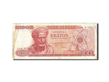 Banknot, Grecja, 100 Drachmai, 1964-1970, 1967-10-01, KM:196b, VF(20-25)