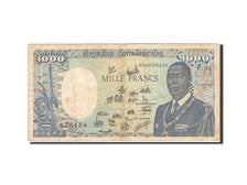Central African Republic, 1000 Francs, 1986, 1987-01-01, KM:16, VF(30-35)
