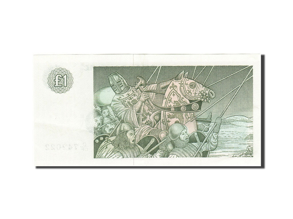 Scotland, 1 Pound, 1982-1989, KM:211c, 1985-11-25, AU(55-58)
