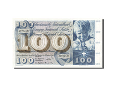 Banknot, Szwajcaria, 100 Franken, 1954-1961, 1964-04-02, KM:49f, UNC(63)