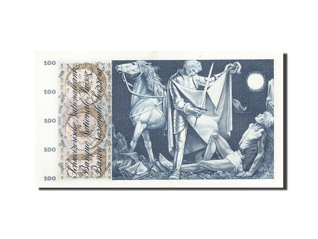Billet, Suisse, 100 Franken, 1954-1961, 1964-04-02, KM:49f, SUP
