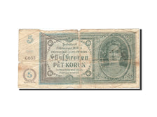 Billet, Bohemia and Moravia, 5 Korun, 1940, Undated (1940), KM:4a, B