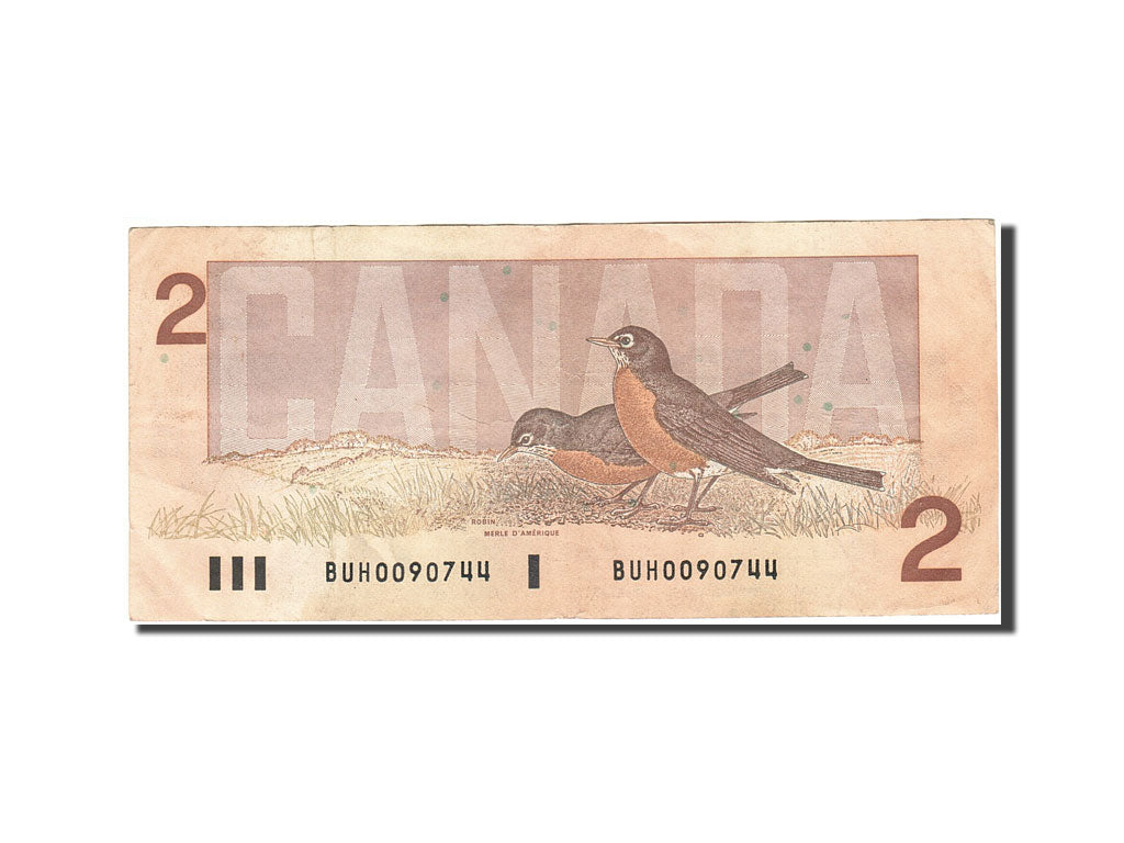 Banknote, Canada, 2 Dollars, 1986-1991, 1986, KM:94a, VF(20-25)
