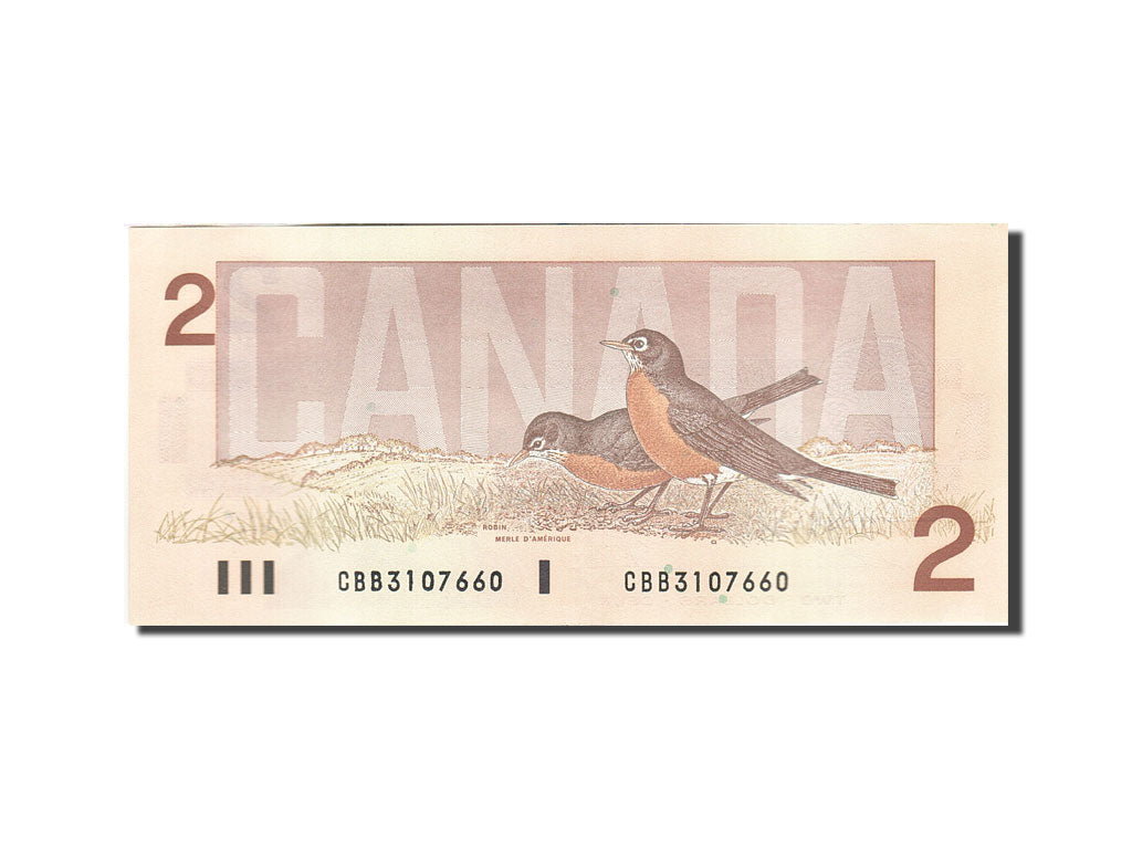 Canada, 2 Dollars, 1986-1991, KM:94a, 1986, AU(55-58)