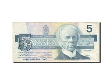 Banknote, Canada, 5 Dollars, 1986-1991, 1986, KM:95b, VF(20-25)