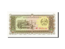 Lao, 10 Kip, 1979, KM:27A, Undated (1979), UNC(63)