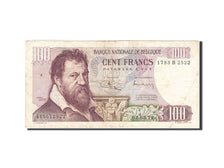 Geldschein, Belgien, 100 Francs, 1961-1971, 1972-03-02, KM:134b, S+