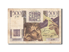 Banknote, France, 500 Francs, 1945, 1945-11-07, EF(40-45), Fayette:34.3, KM:129a