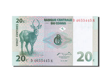 Billet, Congo Democratic Republic, 20 Centimes, 1997, 1997-11-01, KM:83a, NEUF