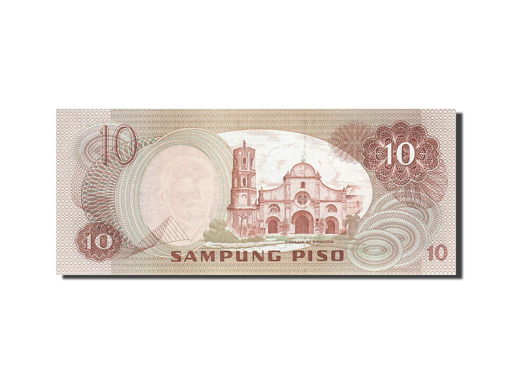 Banconote, Filippine, 10 Piso, 1978, KM:161b, Undated, FDS