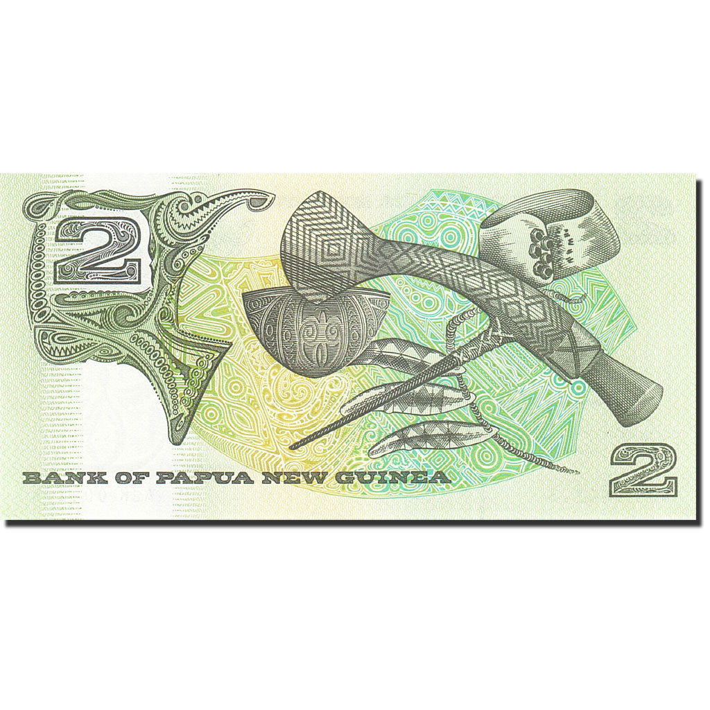 Banknote, Papua New Guinea, 2 Kina, 1992-1993, Undated (1992), KM:12a